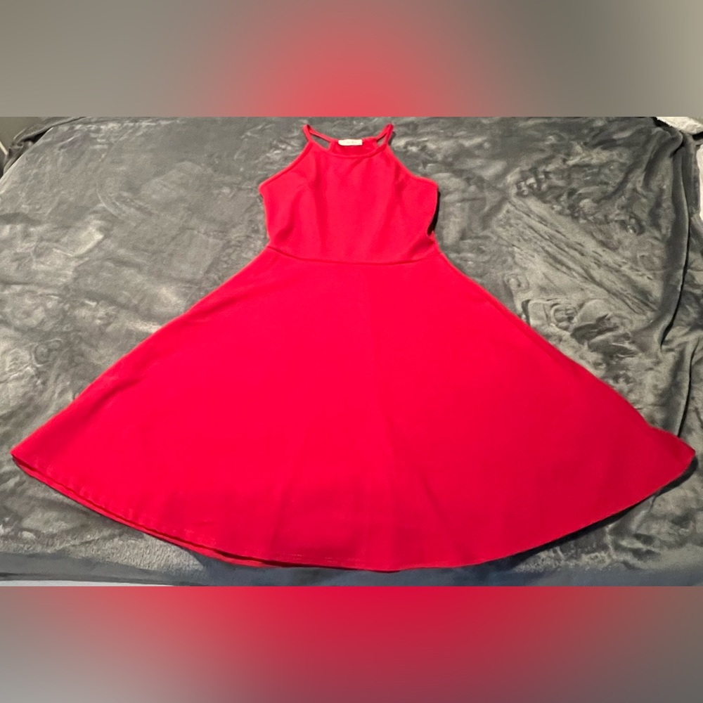 Red dress